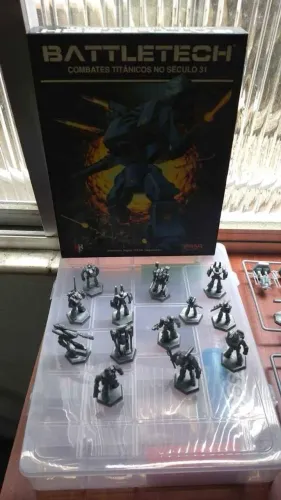 RPG e Boardgame: Último kit de Minis (SÓ MINIS!) Mod. FASA de Battletech - Imperdível!