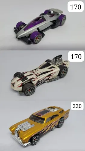 Miniaturas Modelos Acceleracers e Via 35 Hot Wheels