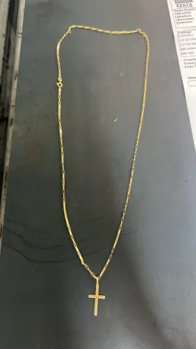 Corrente de ouro 18k 4.8g 65 centímetros