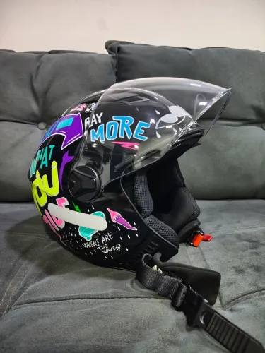 Capacete aberto Norisk 
