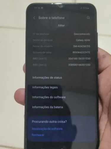 Usado mais todo bom testamos na hora