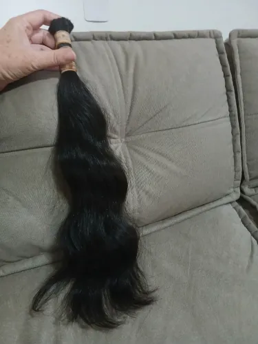 Cabelo Humano 45 cm 100 Gr