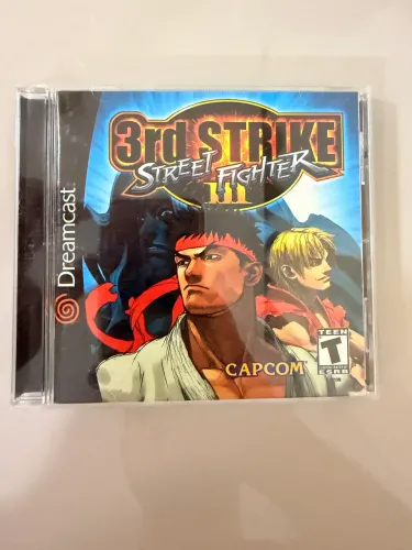 Street Fighter 3rd Strike Sega Dreamcast