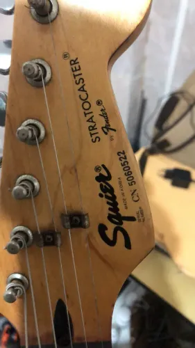 Guitarra Squire Korea Stratocaster Anos 90 Impecável + Brindes