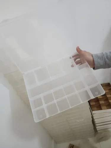 Kit 20 caixas plásticas organizadoras