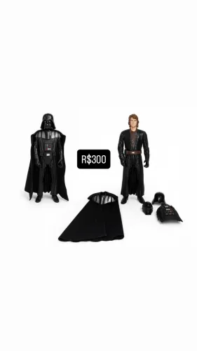 Boneco Star Wars Anakin To Darth Vader 2 Figures In 1 Hasbro