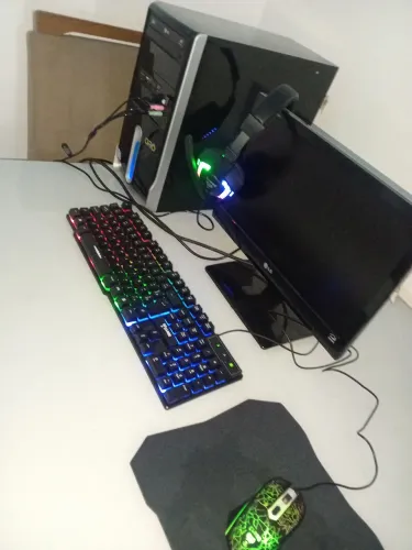 COMPUTADOR COMPLETO COM ACESSÓRIOS GAMERS