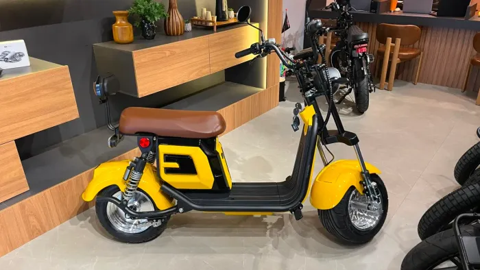 Scooter Elétrica X15 ULTRA (2026) 1000W (ZERO KM - SOMOS LOJA ) COR AMARELA