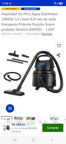 Arpirador de Pó Semi Novo