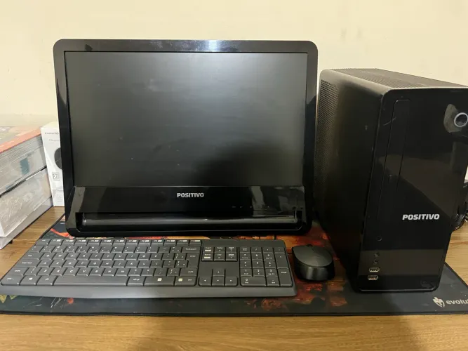 Computador completo ssd teclado mouse s fio