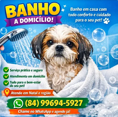Banho & Tosa a Domicílio 