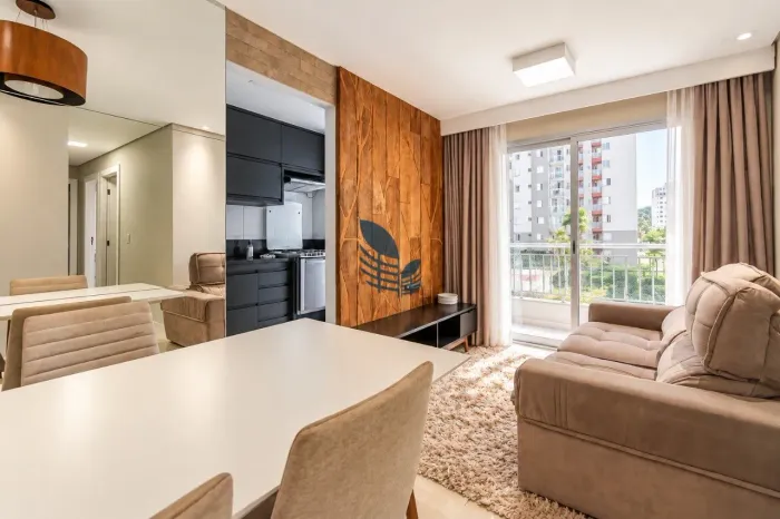 Apartamento mobiliado para locação - Pinheirinho