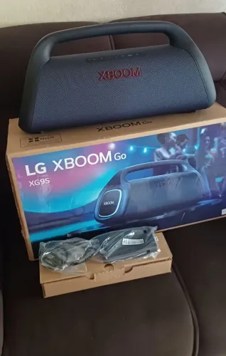 CAIXA DE SOM LG XBOOM XG9S NOVINHA NA CAIXA
