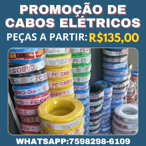 Cabos elétricos flexíveis a partir de: