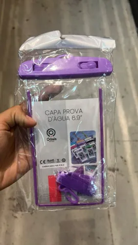 Capa para celular, a prova de água(Uber,Ifood,99)