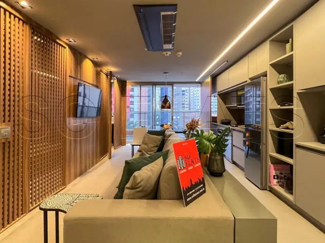 W Residences, apartamento disponível para venda com 65m², 1 dormitório e 1 vaga.