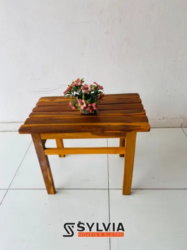 CONJUNTO NAMORADEIRA ENVERNIZADO 