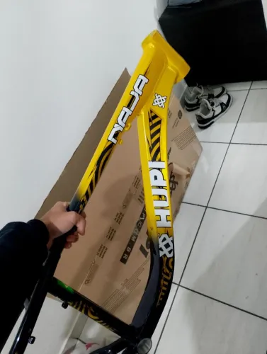 Quadro Hupi Naja V10 Preto e Dourado (NOVO!) 