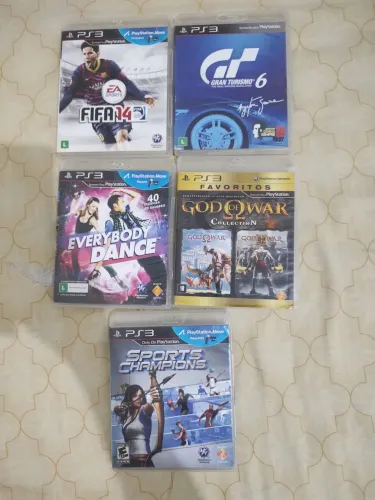 Lote jogos PS3 Originais bem conservado.