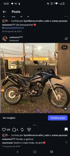 XRE 190 aceito troca