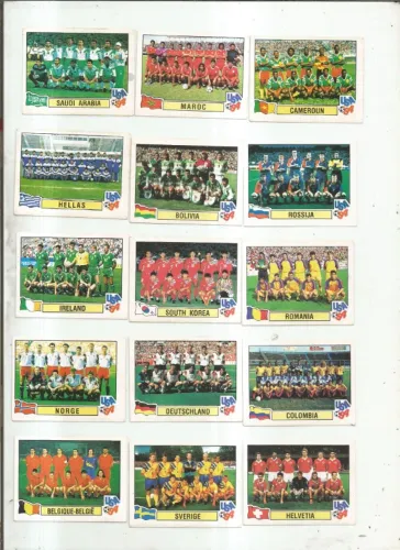 COPA MUNDO 1994 - FIGURINHAS PERFILADAS - - 50.00 CADA