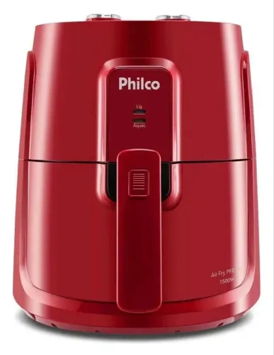 Air Fryer Philco 4 Litros vermelha (NOVA)