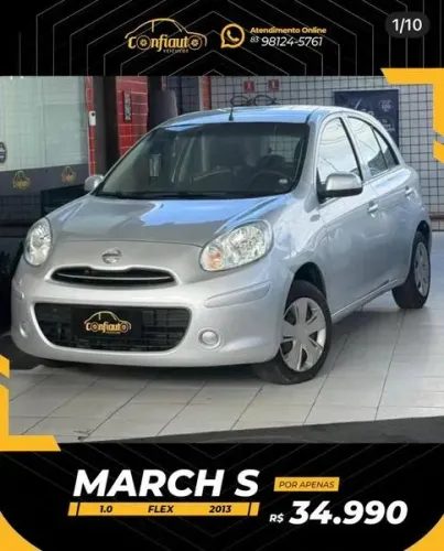 Nissan March S 1.0 16V Flex Fuel 5P 2013