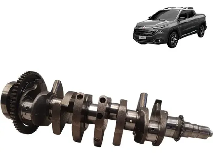 Virabrequim Motor Toro Renegade 1.8 Flex 2015 A 2020 Std