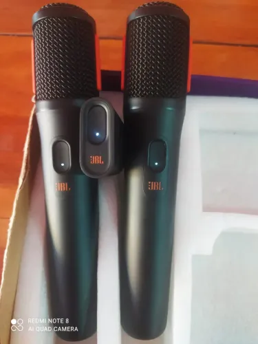 Kit Microfone Sem Fio JBL