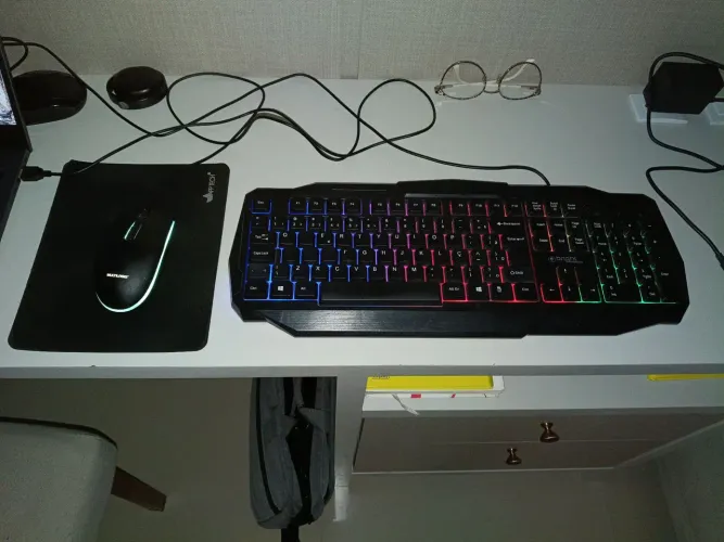 Kit teclado e mouse 
