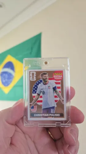 Cristian Pulisic Bronze - Figurinha extra legend