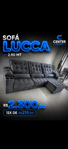 Sofá Retrátil 3 Metros