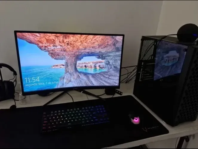 PC GAMER COMPLETO (Acompanha acessórios, monitor 165hz, teclado mecânico, mouse, etc)