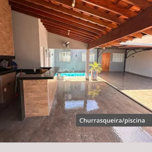  Casa com Piscina Aquecida à Venda no Residencial Caetano I - 3 Dormitórios | Planejada