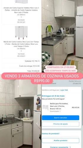 3 Armarios de Cozinha