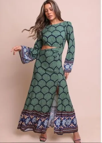 Vestido Farm Conchas