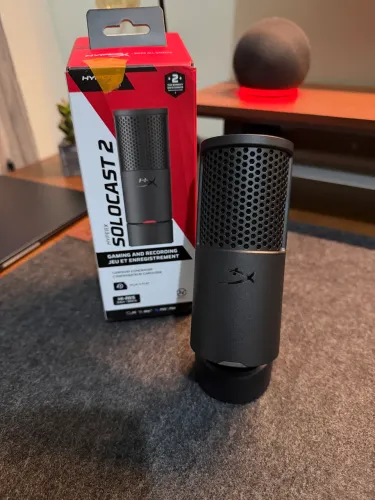 Microfone Hyperx Solocast 2 Impecável