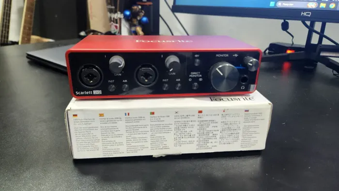 Focusrite Scarlett 2i2 Gen3 + Pro Tools