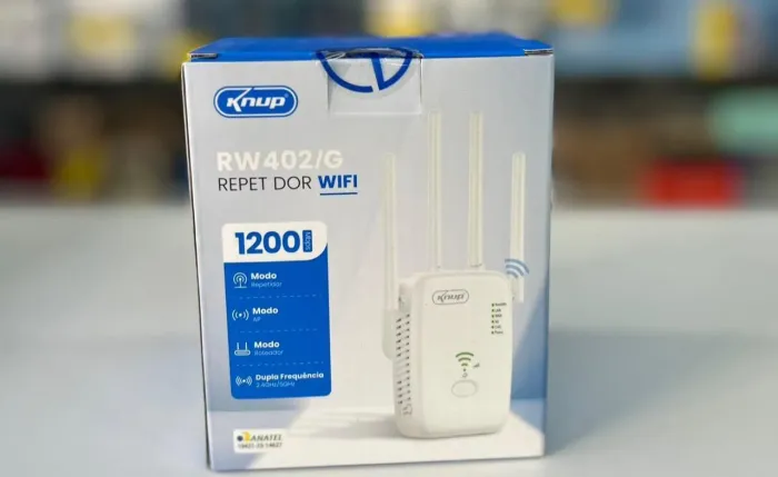 Repetidor Wi-Fi Dual Band 1200 Mbps - Entrega Grátis
