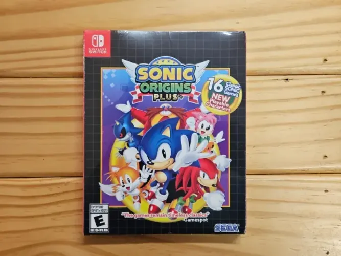 Sonic Origins Plus Day One Switch Lacrado