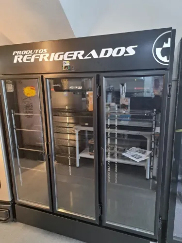 Ac Refrigerador visa cooler expositor 0 a 7 graus