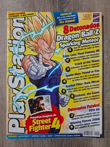 Revista Playstation, edição 106, bem conservada!