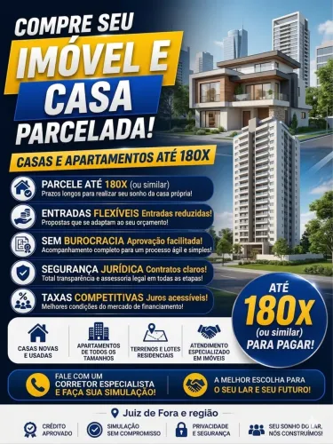 Oportunidade para comprar seu imóvel parcelado