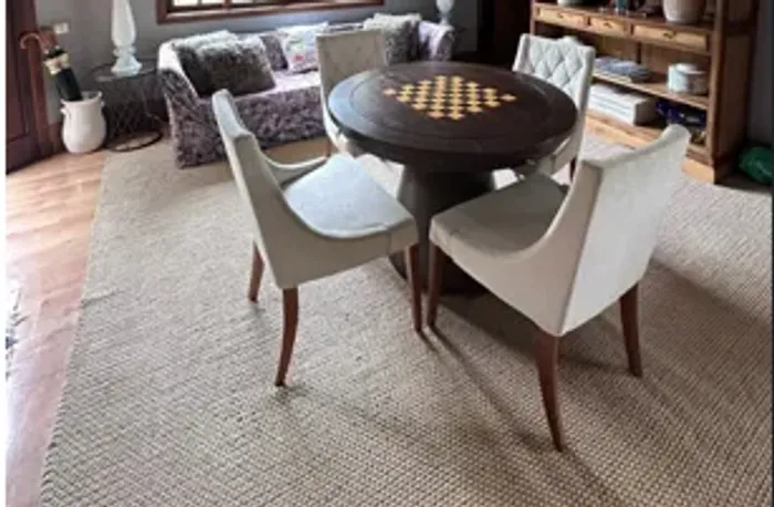 Mesa de jogos carteado e tabuleiro - 04 lugares Bellagio com gavetas e tampo reversível