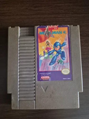Megaman 4 Original NES Nintendinho 8 bits