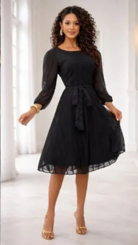 Vestido Social  Tecido Tule