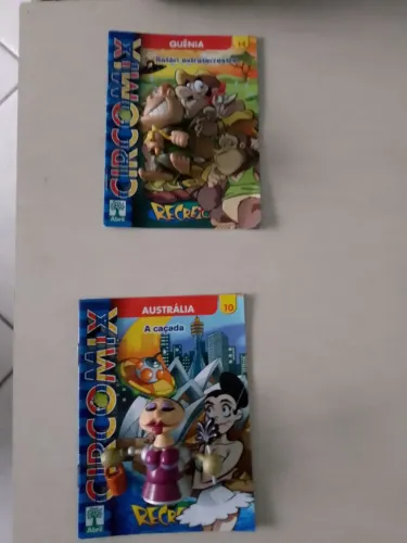Gibi circomix+ boneco números 10 e 14.