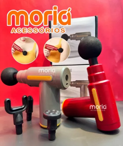 Massageador Elétrico Profissional Muscular Pistola de  Massagem Gun