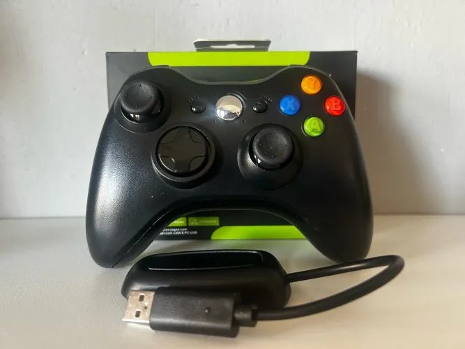 Controle Xbox 360 s/ fio