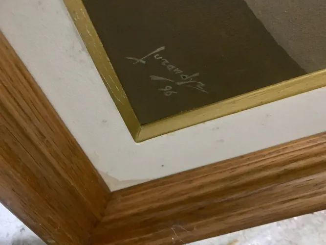 Quadro Óleo sobre Tela Jurandyr Assis